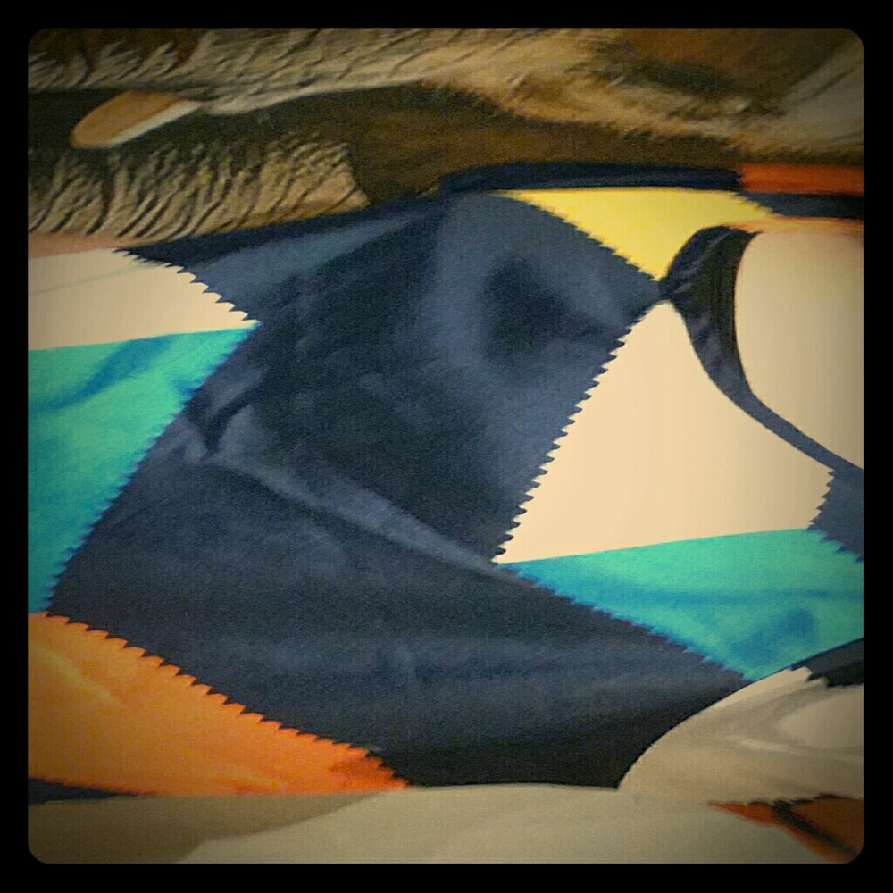 Colored short dress